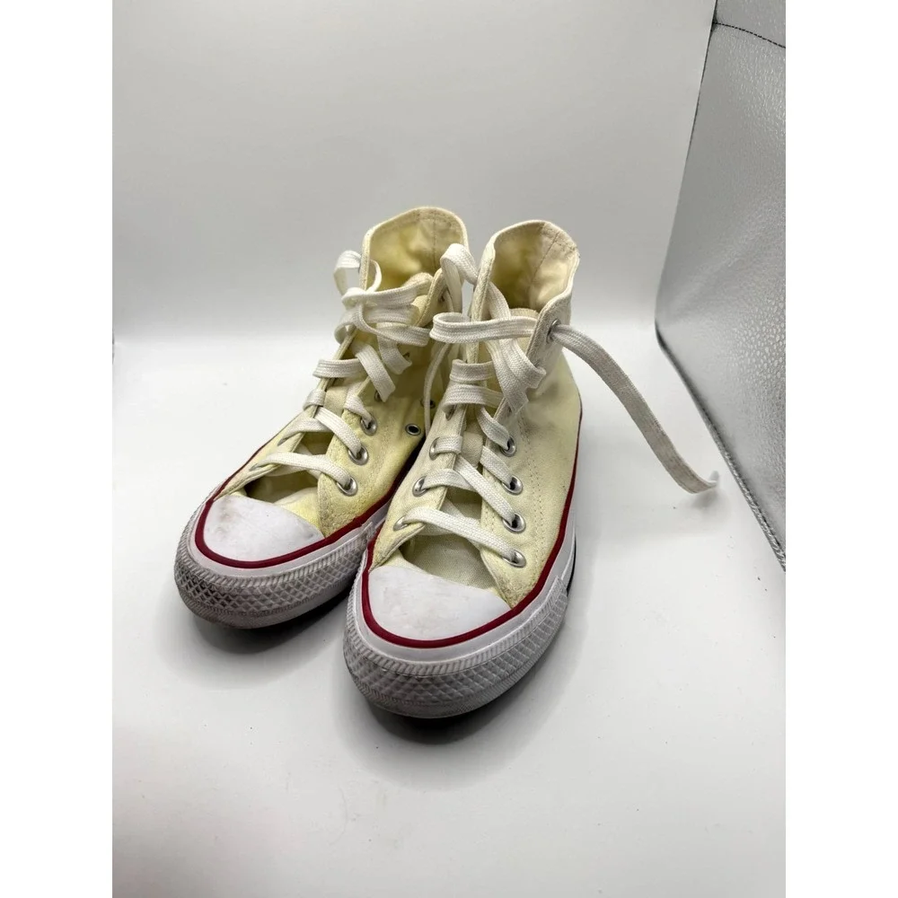 Converse Chuck Taylor All Star Hi M7650 Womens 5‎ Sneaker Optical White Canvas